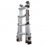 LITTLE GIANT Epic Model 17 Telescopic Ladder with Ratchet Levellers and Safety Rails 1.4m - 4.55m image