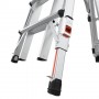 LITTLE GIANT Epic Model 26 Telescopic Ladder with Ratchet Levellers and Safety Rails 2.0m - 7.0m image