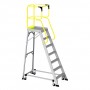 BAILEY Aluminium Order Picking Ladder 7 MK3 1.93m 150kg FS13878 image