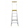 BAILEY Pro Punchlock PFS5 Aluminium Platform Ladder 5 Steps 1.42m Platform 170kg FS13934 image