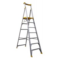 BAILEY Pro Punchlock PFS7 Aluminium Platform Ladder 7 Steps 1.99m Platform 170kg FS13936