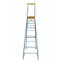 BAILEY Professional Punchlock Fibreglass Platform Ladder 8 Steps 2.27m Platform 170kg FS13951 image