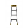 BAILEY Pro Punchlock Aluminium Double Sided Step Ladder 4ft 1.2m FS13961 image
