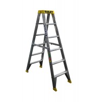 BAILEY Pro Punchlock Aluminium Double Sided Step Ladder 6ft 1.8m FS13963