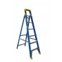 BAILEY Pro Punchlock Lean Safe Fibreglass Single Sided Step Ladder 7ft 2.1m FS13973 image