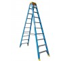 BAILEY Professional Punchlock Fibreglass Double Sided Step Ladder 10ft 3m FS13983 image