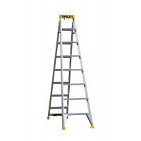 BAILEY Pro Punchlock Aluminium Dual Purpose Ladder 8ft 2.39m - 4.50m 150kg FS13990
