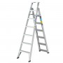 BAILEY Trade Lyte Aluminium Dual Purpose Ladder 150kg 7ft 2.1m - 3.8m FS14023