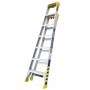 BAILEY Aluminium Leansafe X3 3 in 1 Ladder 150kg 2.1m - 3.5m FS14130 image