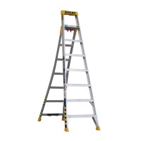 BAILEY Aluminium Leansafe X3 3 in 1 Ladder 150kg 2.4m - 4.1m FS14131