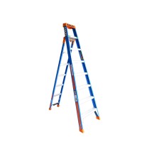 BAILEY Fibreglass SLS 3-in-1 Ladder Step Leaning Straight 8ft 2.4m - 4.1m