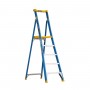 BAILEY Fibreglass P150 Platform Ladder 150kg 5 Steps 1.5m Platform image