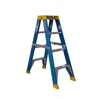 BAILEY Professional Punchlock Fibreglass Double Sided Step Ladder 4ft 1.2m FS13978