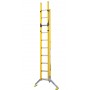 BRANACH All Terrain Higher Stability Fibreglass Extension Ladder 4.02m - 6.39m image