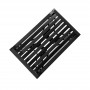 Lightweight Folding Platform Step 19cm - 23cm Adjustable Height 200kg Black Colour image