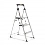 GORILLA Lightweight Aluminium Step Ladder with Handrail 3 Steps 0.75m image