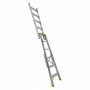 GORILLA Pro-Lite Aluminium Dual Purpose Ladder 150kg 1.75m - 3.14m image