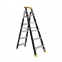 GORILLA Pro-Lite Fibreglass Dual Purpose Ladder 150kg 6ft 1.75m - 3.13m image