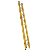 GORILLA Fibreglass Extension Ladder 130kg 3.7m - 6.5m