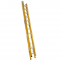 GORILLA Fibreglass Extension Ladder 130kg 3.7m - 6.5m with Pole Mount image