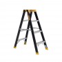 GORILLA Pro-Lite Fibreglass Double Sided Step Ladder 150kg 4ft 1.15m image