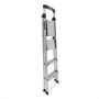 GORILLA Lightweight Aluminium Step Ladder with Handrail 4 Steps 1.0m image