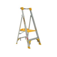 GORILLA Aluminium Platform Ladder 180kg 2-Step 2ft 0.6m Platform