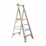 GORILLA Aluminium Platform Ladder 180kg 4-Step 4ft 1.2m Platform image