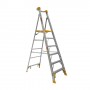 GORILLA Aluminium Platform Ladder 180kg 6-Step 6ftt 1.8m Platform image