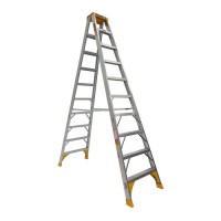 GORILLA Aluminium Double Sided Step Ladder 180 kg 10ft 3.0m