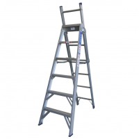 INDALEX Pro Series Aluminium 5 Way Combination Ladder 6ft 1.8m - 3.2m