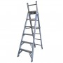 INDALEX Pro Series Aluminium 5 Way Combination Ladder 6ft 1.8m - 3.2m image