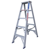 INDALEX Pro Series Aluminium Double Sided Step Ladder 180kg 5ft 1.5m