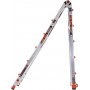 LITTLE GIANT Leveler Model 22 Telescopic Ladder with Ratchet Levellers 1.5m - 5.8m image