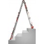 LITTLE GIANT Leveler Model 22 Telescopic Ladder with Ratchet Levellers 1.5m - 5.8m image