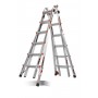 LITTLE GIANT Leveler Model 26 Telescopic Ladder with Ratchet Levellers 1.85m - 7.0m image
