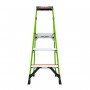 LITTLE GIANT Tuff-N-Lite Fibreglass Platform Ladder 3 Steps 0.85m Platform image