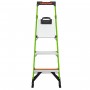 LITTLE GIANT Tuff-N-Lite Fibreglass Platform Ladder 3 Steps 0.85m Platform image
