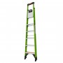 LITTLE GIANT Tuff-N-Lite Fibreglass Platform Ladder 6 Steps 1.75m Platform image