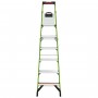 LITTLE GIANT Tuff-N-Lite Fibreglass Platform Ladder 6 Steps 1.75m Platform image