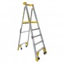 BAILEY P170 Job Station Aluminium Platform Ladder 170kg 5 Steps 1.5m Platform image