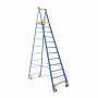 BAILEY P170 Job Station Fibreglass Platform Ladder 170kg 12 Steps 3.5m Platform image
