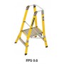 BRANACH Fibreglass CorrosionMaster Safety Platform Ladder 2 Step 0.6m Platform Height image