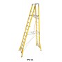 BRANACH Fibreglass WorkMaster 550mm Safety Platform Ladder 12 Step 3.6m Platform Height image