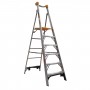 GORILLA Aluminium Platform Ladder 6 Steps 9ft/6ft (2.7m/1.8m) image