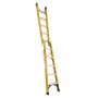 GORILLA Fibreglass Dual Purpose Ladder 150 kg 6ft 1.8m - 3.2m image