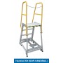 GORILLA Aluminium Order Picking Ladder 200kg 2.1m image