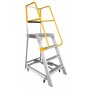 GORILLA Aluminium Order Picking Ladder 200kg 1.2m image