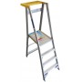 INDALEX Platform Ladder Heavy Duty Top Shelf image