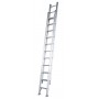 INDALEX Pro Series Aluminium Extension Ladder 18ft 3.2m-5.3m with Swivel Feet image